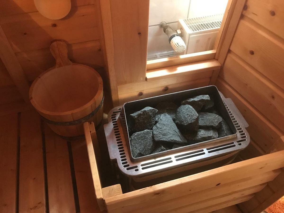 Ferienwohnung Hoppelnase Mit Eigener Sauna Langenstein Exterior photo